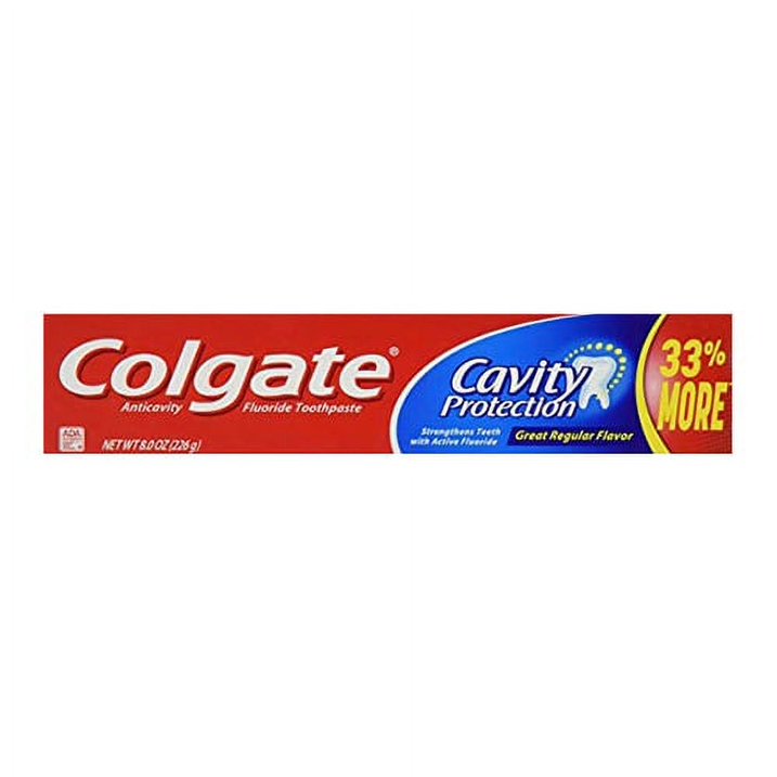 Colgate Anticavity Fluoride Toothpaste, Cavity Protection, 8 Oz