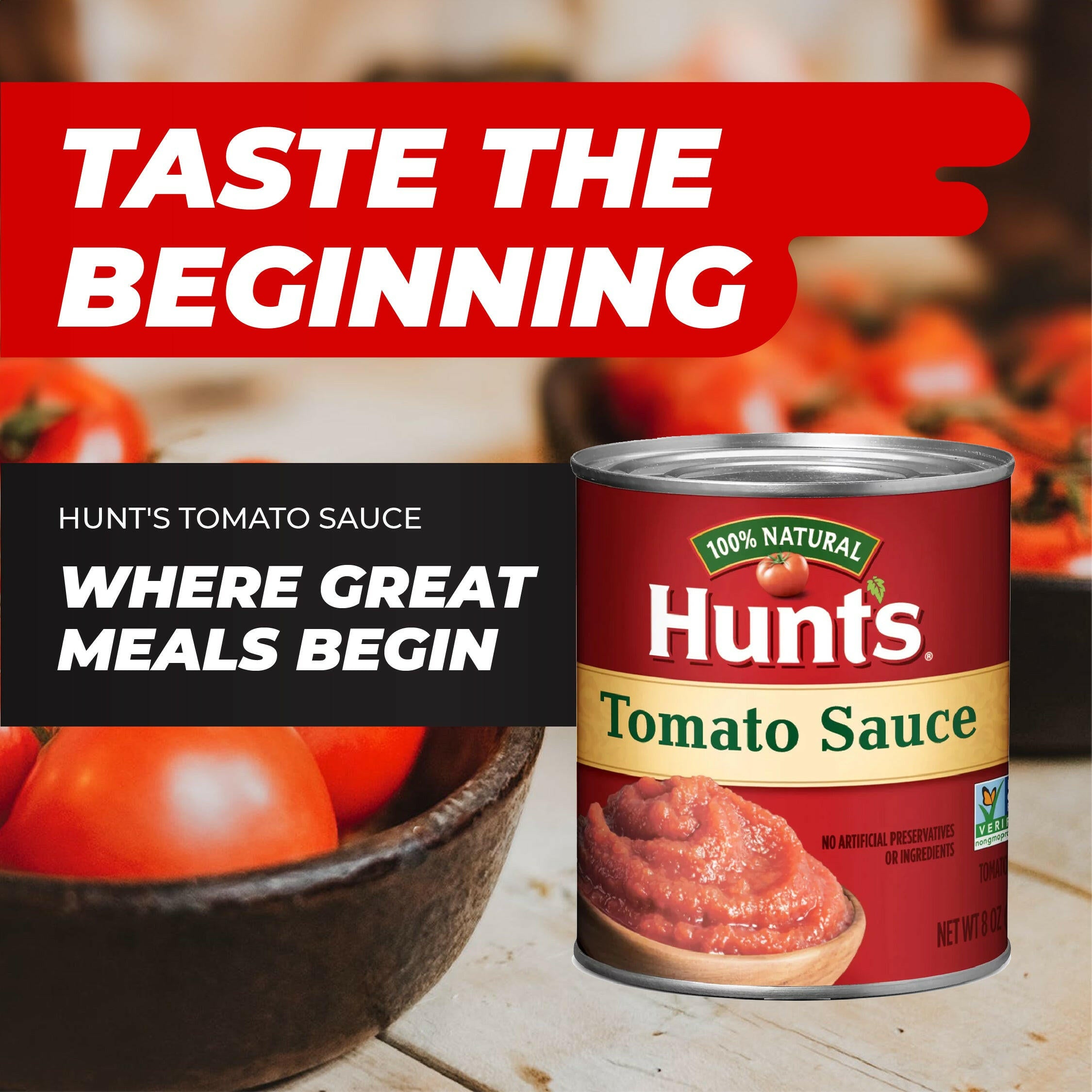 15 Tomato Sauce 8 oz Cans + 15 Catsa Essentials Stirrers