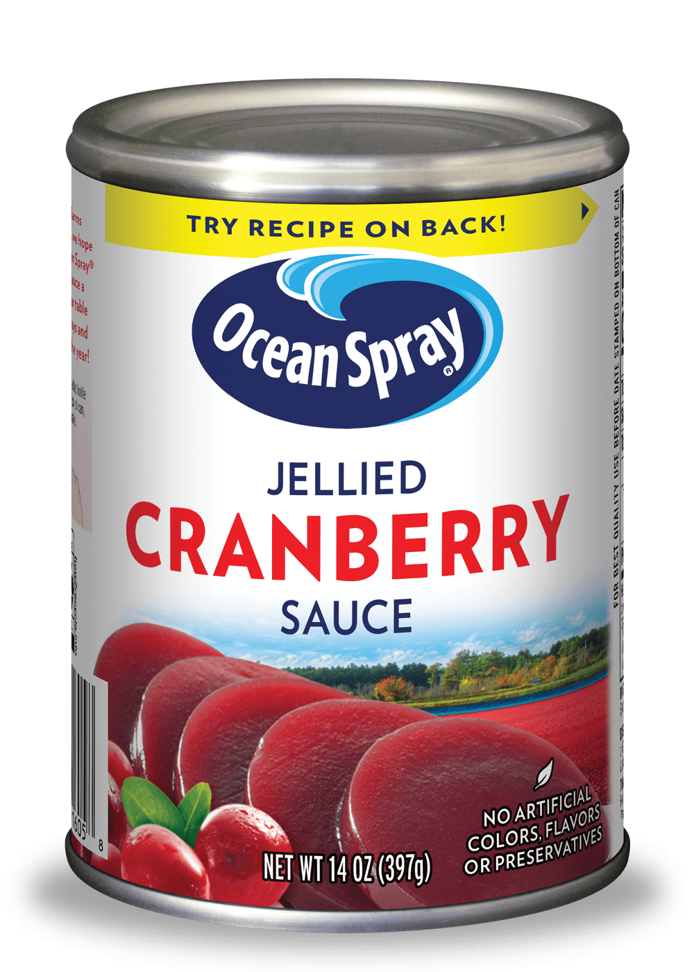 1 Ocean Spray Cranberry Cocktail Juice, 64 oz + 3 Ocean Spray Jellied Cranberry Sauce, 14 oz.