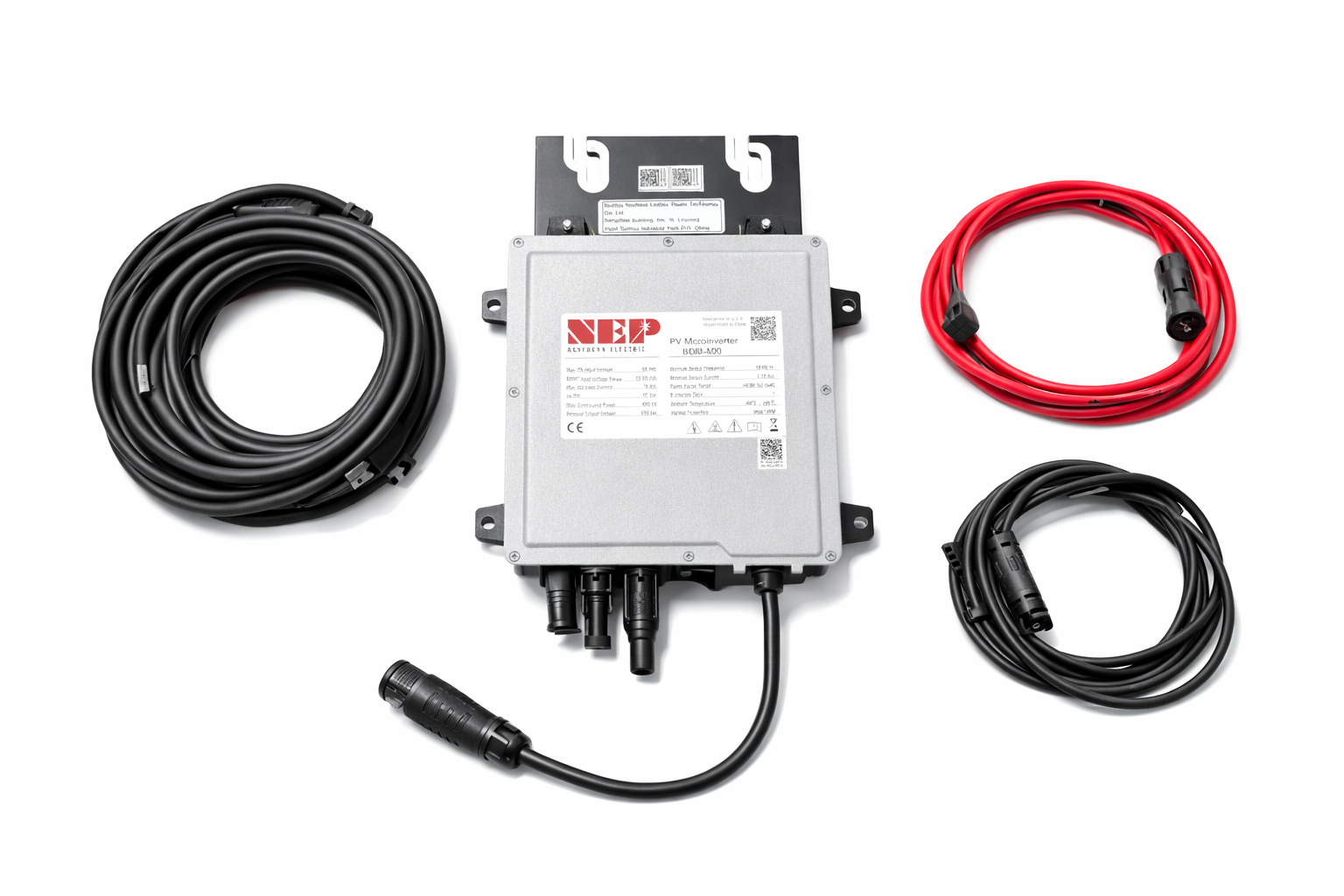 Lithox SP300 Balcony System Include All Items: (PV, Mounting, Microinverter, Cable, Plugs)