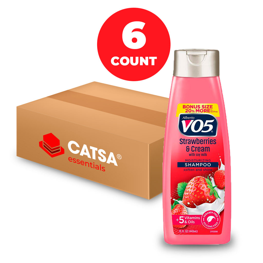 Vo5 Moisturizing Shampoo Strawberries & Cream 15 Oz