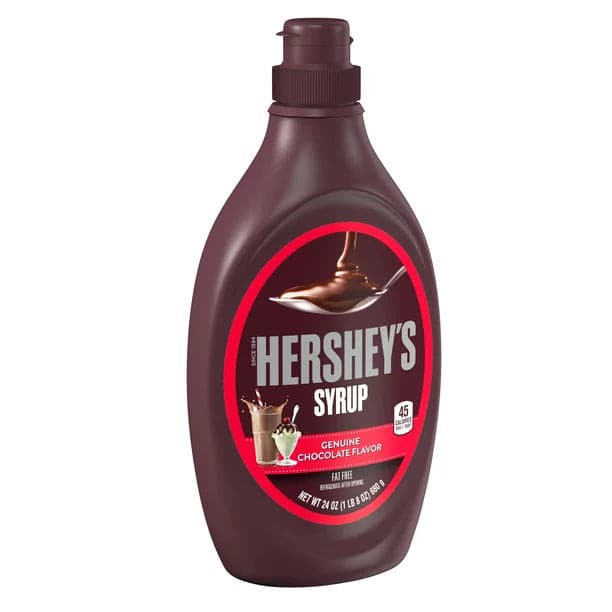 Hershey's, Chocolate Syrup, Baking Supplies, 24 oz, Bottle.