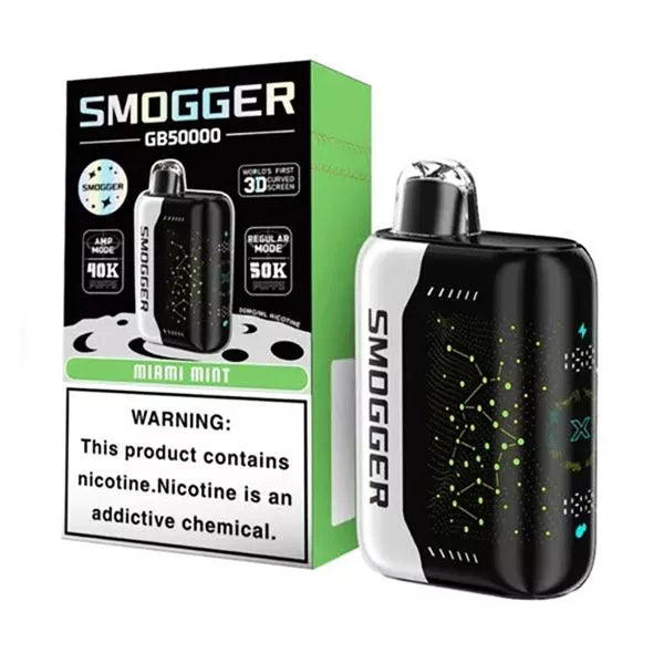 Smogger GB50000 Disposable Vape – 50,000 Puffs Rechargeable Device Multiple Flavors