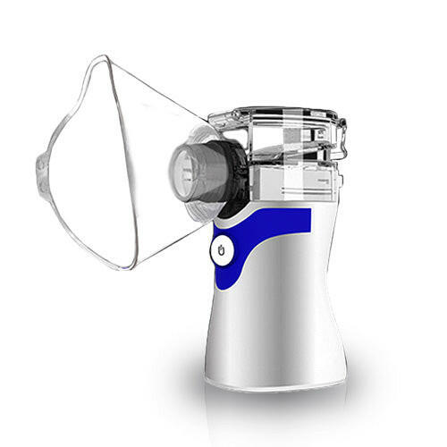 Advanced Mesh Nebulizer - Efficient and Silent Respiratory Treatment for All Ages - Portable and Easy to Use
