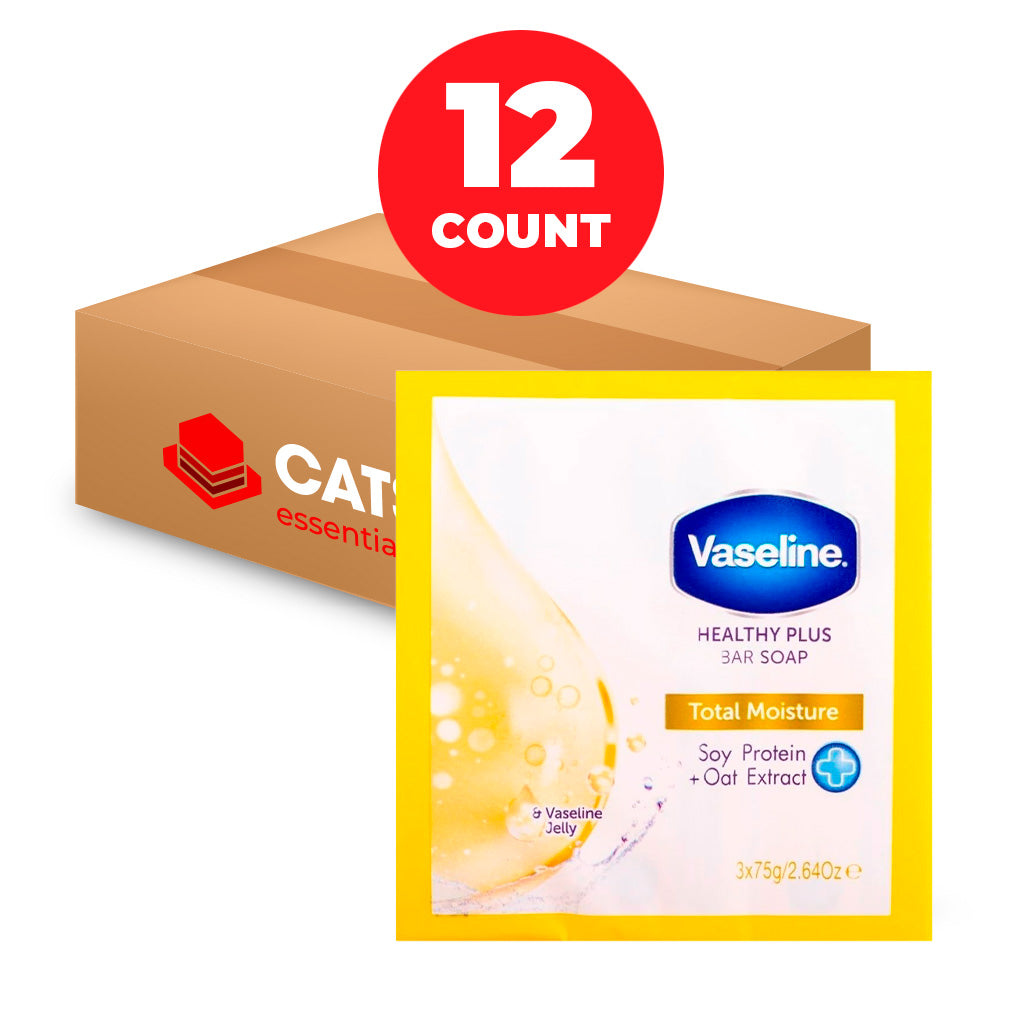Vaseline Healthy Bright Bar of Healty Moist Plus - Pack of 3