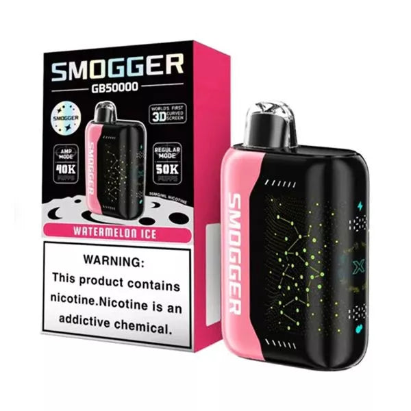 Smogger GB50000 Disposable Vape – 50,000 Puffs Rechargeable Device Multiple Flavors