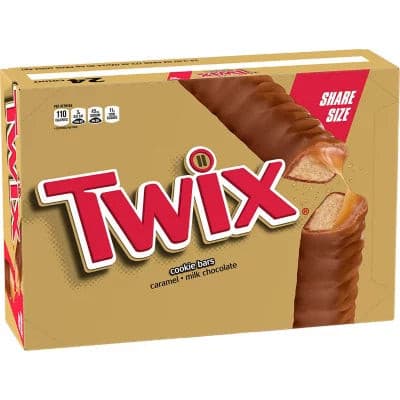 Twix 4 To Go Kingsize Cookie Bars, 3.02 oz.