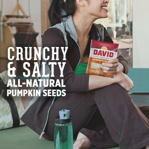David Roasted and Salted Pumpkin Seeds, 5 oz.