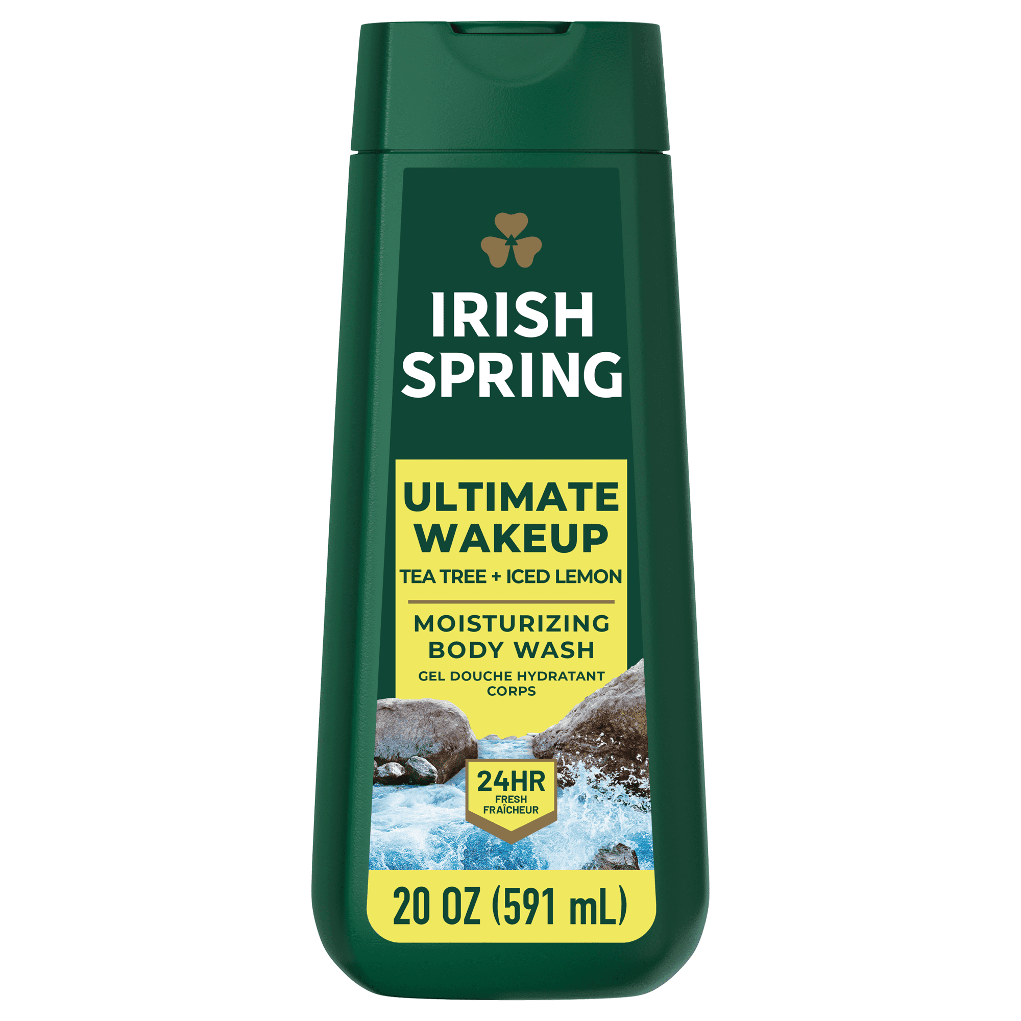 Irish Spring Mens Body Wash, Ultimate Wakeup Scented, 20 Oz.