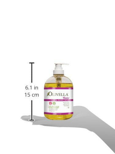 Olivella F&B Liq Soap Violet 16.9 Fl Oz.