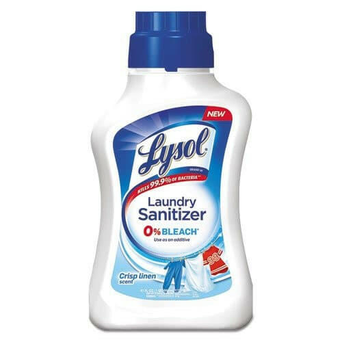 Lysol Laundry Sanitizer Additive, Crisp Linen, 41 Ounce.