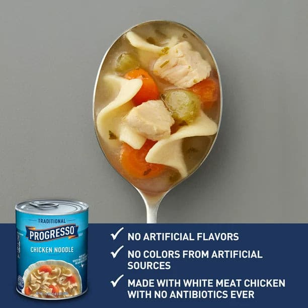 Progresso Traditional, Chicken Noodle Soup, 19 oz..