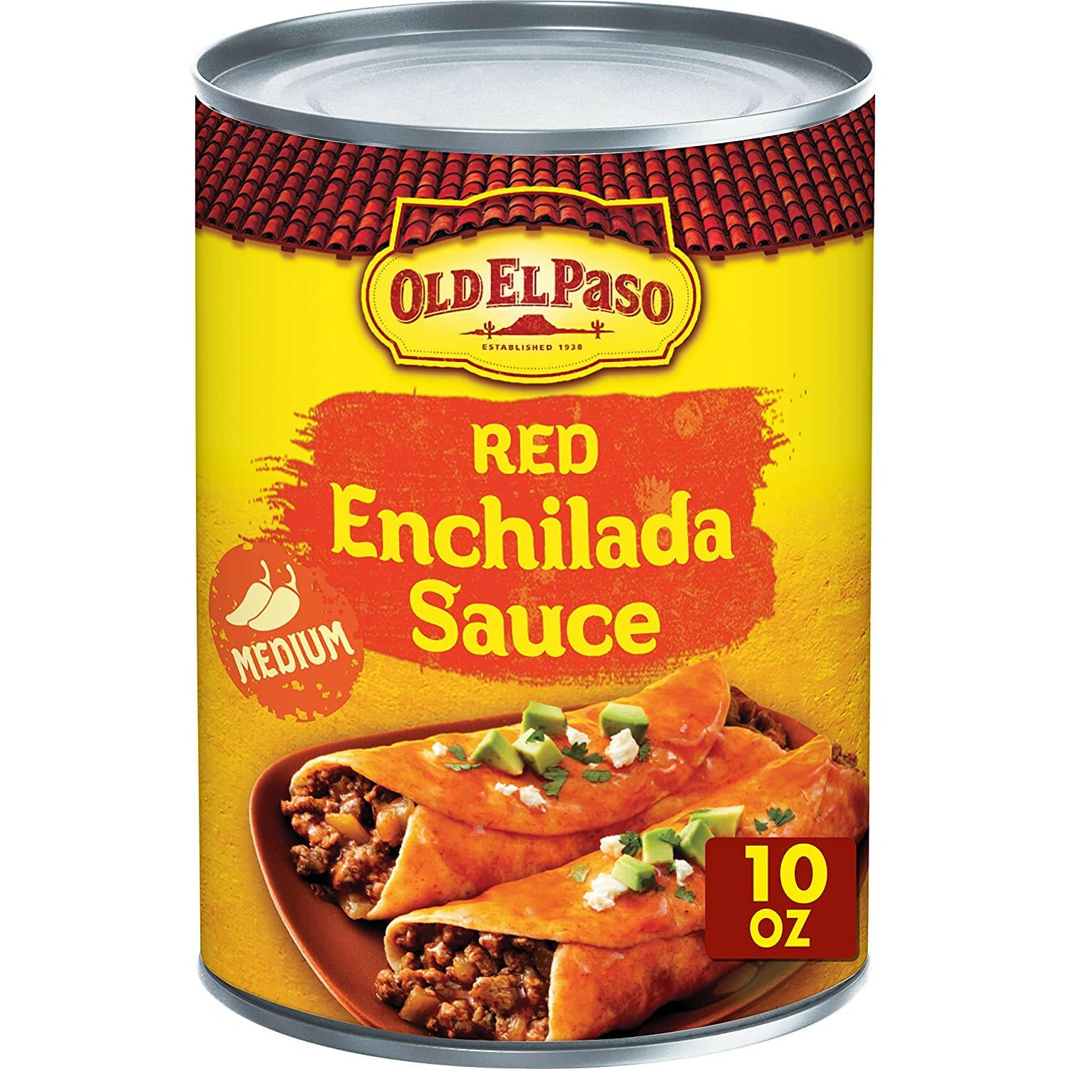 Old El Paso Enchilada Sauce, Medium, red 10 oz.