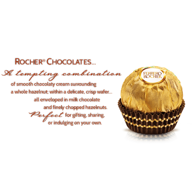 Ferrero Rocher 3 Piece Package, 1.3 Oz.