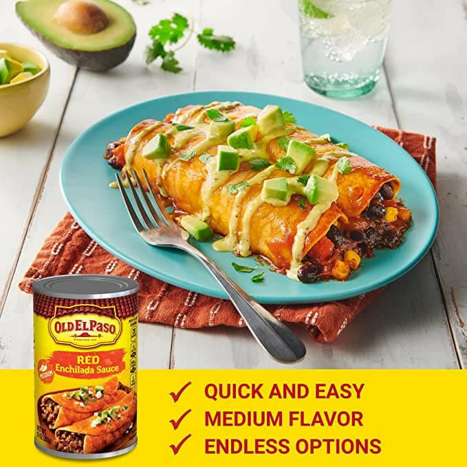 Old El Paso Enchilada Sauce, Mild, red 10 oz.