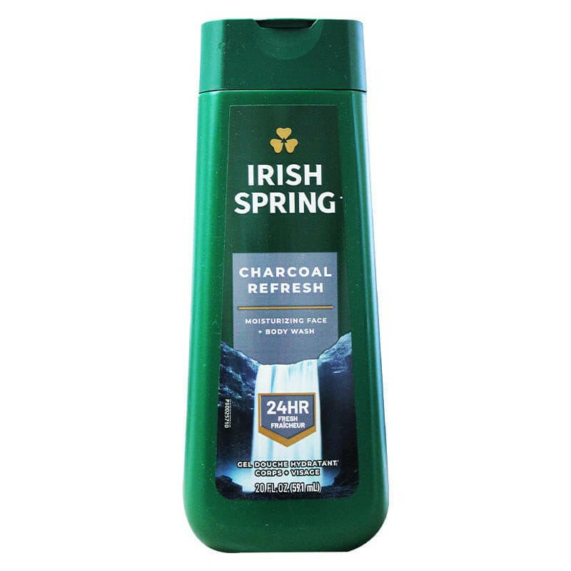 Irish Spring, Charcoal Body Wash for Men, 20 Oz.