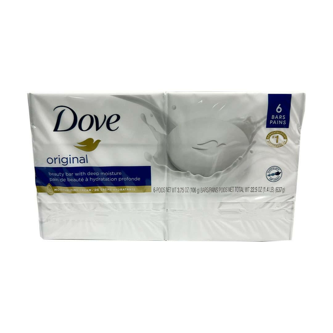 Dove Bath White - 6 Bars 3.75 oz.