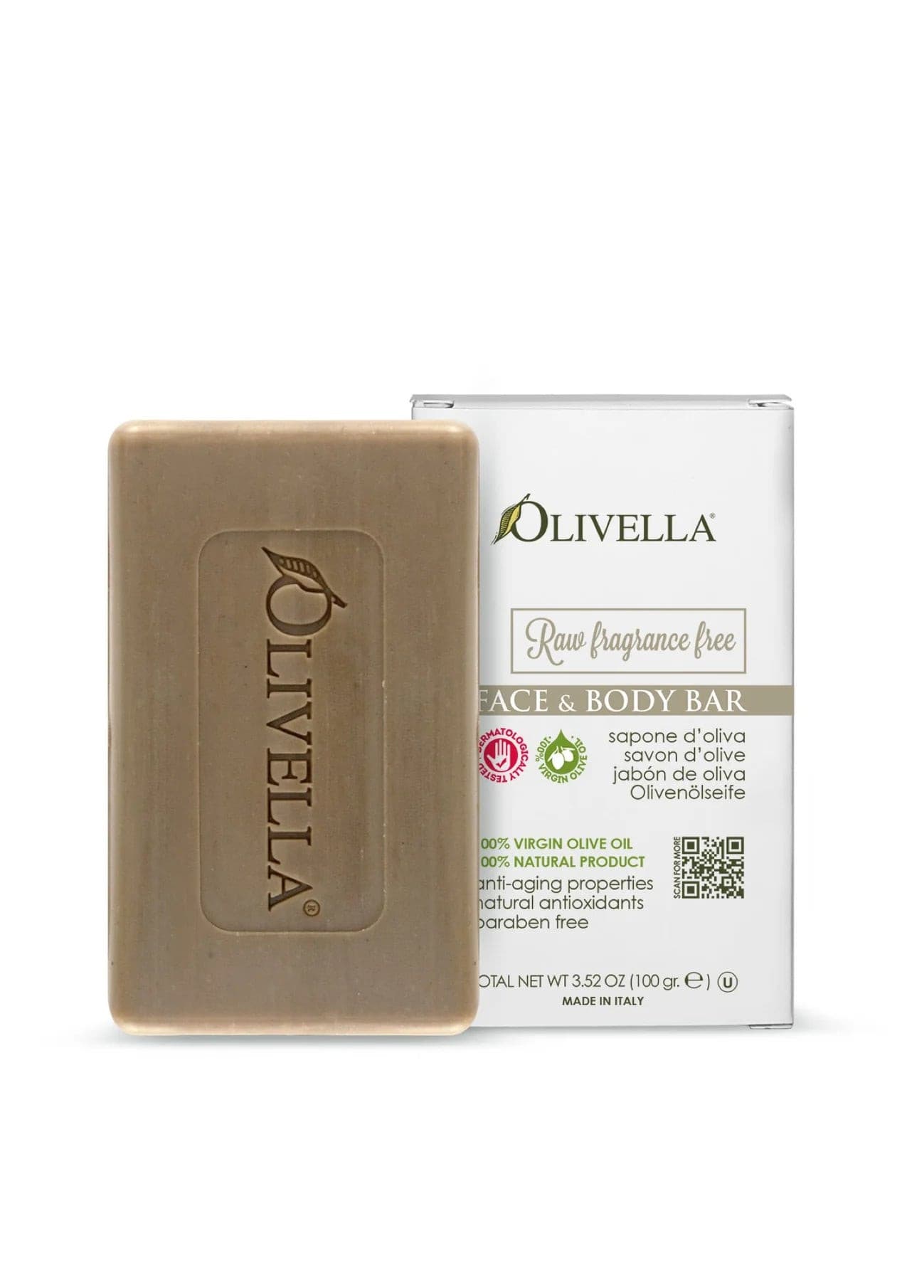 Olivella F&B Raw Fragrance F Bar Soap 3.52 Oz.