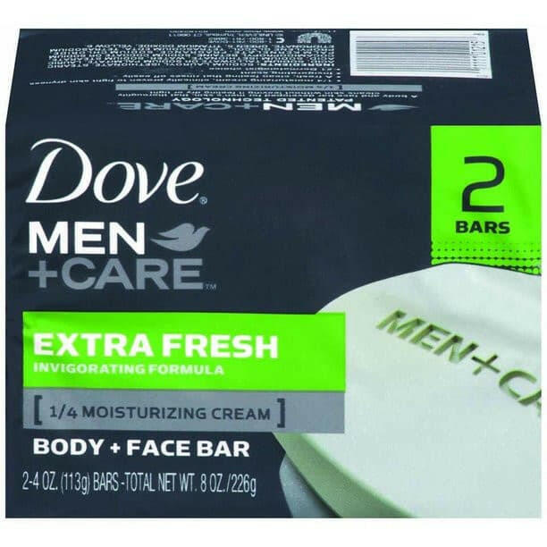 Dove Bar Bath Extra fresh 2 Bars 4 oz.