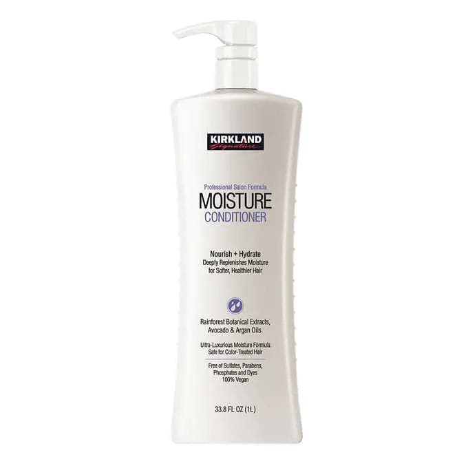 Kirkland Signature Moisture Conditioner, 33.8 fl oz, 1-count.