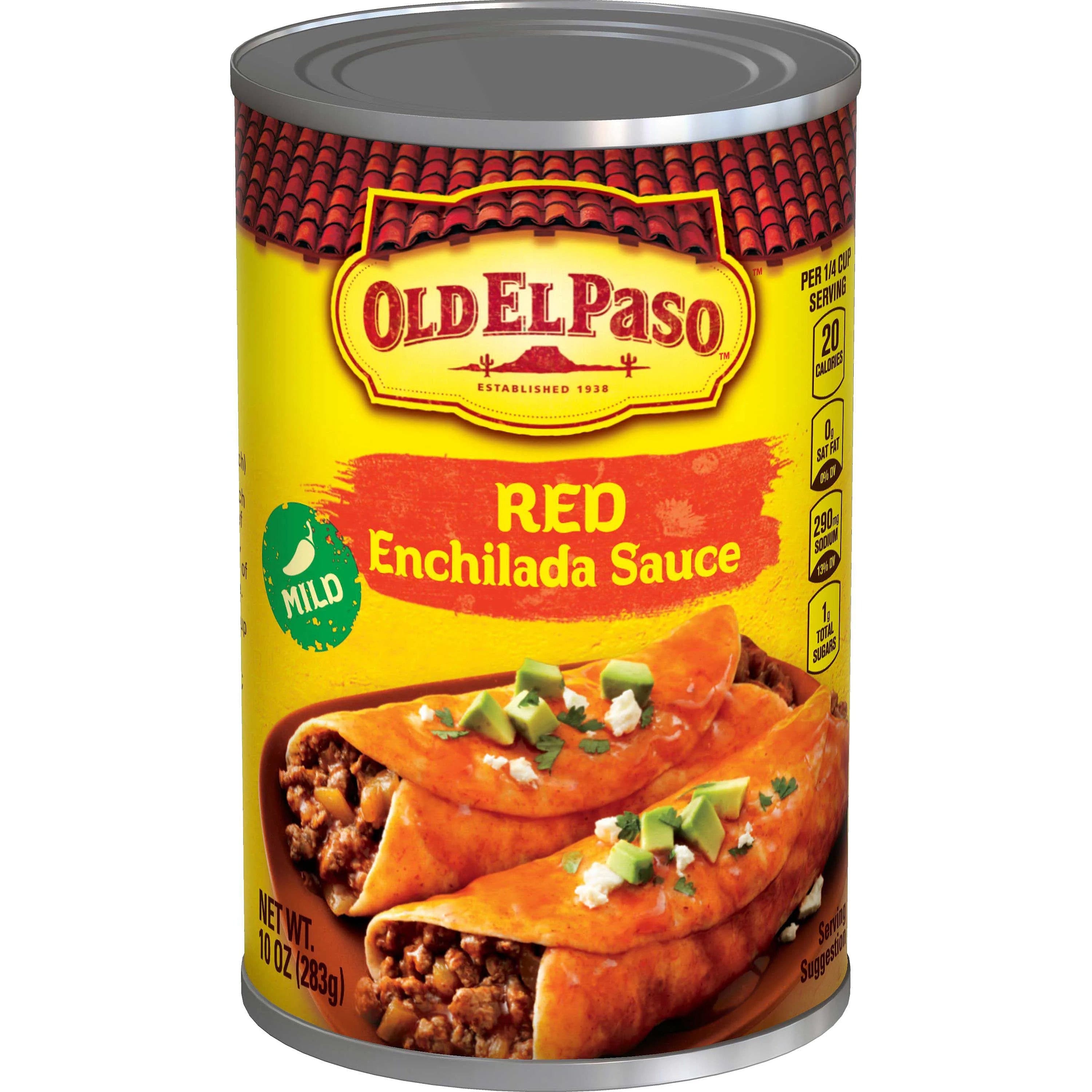 Old El Paso Enchilada Sauce, Mild, red 10 oz.