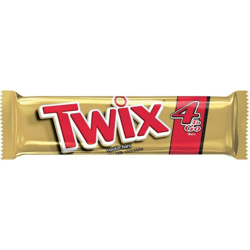 Twix 4 To Go Kingsize Cookie Bars, 3.02 oz.